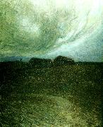 Eugene Jansson molning luft USA oil painting artist